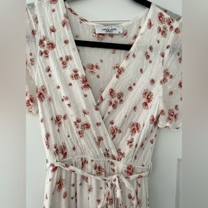 Carly Jean Los Angeles Lille Maxi Faux Wrap Dress - Size XS